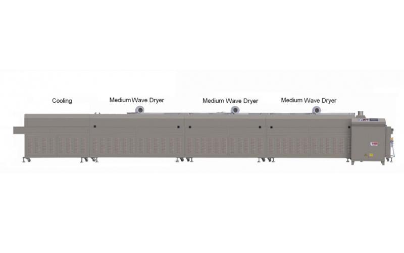 Medium Wave Infrared Drying Machine